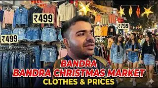 Bandra Hill Road Shopping Christmas 2025| Winter Collection | Latest Prices | Full Walk around |