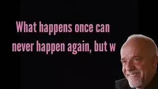 Novelist Paolo Coelho's Tips