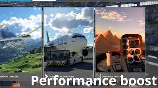 Fs2020 Easy performance and fps boost