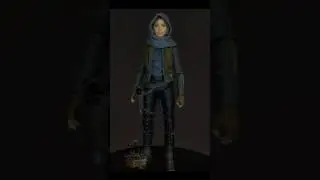 Jyn Erso Star Wars Black Series Action Figure Hasbro Rogue One Jen