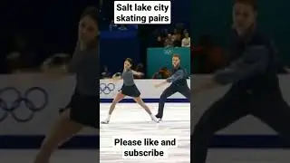 salt lake city 2002 olympics ussr& Russian figures skating pairs #olympic #skating #shorts