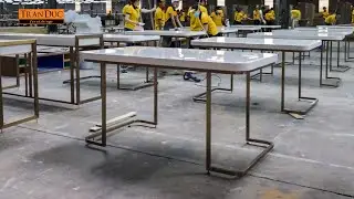 [Hotel Furniture -Review] Metal Base Tables &ndash; TranDucFurnishings