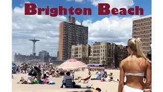 Exploring Brooklyn New York, Brighton Beach, Boardwalk @PlacesSeen1  #beach  #nycwalkingtour #nyc