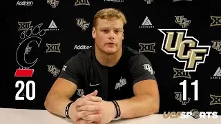 Цинциннати 20, UCF 11 - Пресс-конференция ЛБ Коула Козловски ⚔️🏈