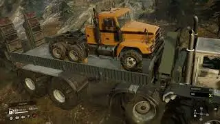 Snow Runner Gameplay (free roam, mudding, rock crawling)