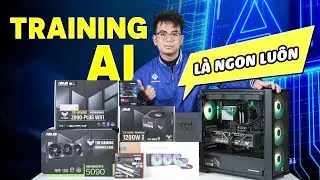 Cấu hình KHỦNG để TRAINING AI sẽ như thế nào!