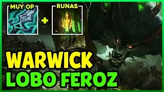 🔥 *PURA POTENCIA* COMO JUGAR WARWICK JUNGLA S14 GUÍA ESPAÑOL | TEMPORADA 14 LOL 2024