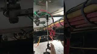 Load sensing valve working on trailer..