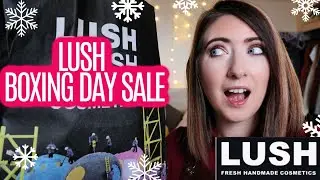 LUSH BOXING DAY SALE (2019) LUSH HAUL EXETER
