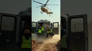 Incredible Cow Rescue with Helicopter and Brave Village Doctor  Real Animal Hero Story #cow