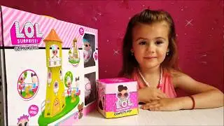 L.O.L SURPRISE! GLITTER SERIES/Сюрпризы ЛОЛ подделка/Развлекательное видео для детей