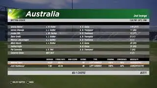 Cricket 19-ASHES-1st Test-1st Innings- Legend /Hard settings