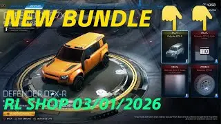 DEFENDER D7X-R 🆕 Rocket League NEW BUNDLE in ROCKET LEAGUE ITEM SHOP