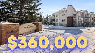 Inside a large Penthouse Condo in NW Calgary's Hunginton Hills - 2024 Real Estate tour