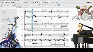 ayaka theme (her legacy) but something went wrong