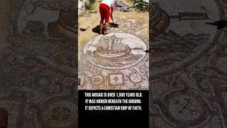A 1,500-Year-Old Christian Mosaic Revealed
