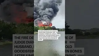Home of South Carolina judge engulfed in flames