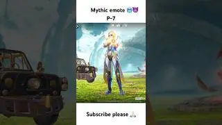 Mythic emote 🥵👿#bgmi #ytshorts #shortsfeed #lobbyedit #emote #mythic #gaming #pubgmobile #viral