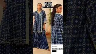 2 Piece Un-Stitched Collection By ZELLBURY,Attractive Elegant Collection comes printed lawn #clothes