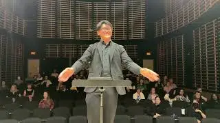 Ian Balana Conducting the Junges Vokalensemble Hannover at Western University