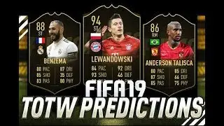 КОМАНДА НЕДЕЛИ FIFA 19 30 ПРОГНОЗОВ!! TOTW 30 ft. TIF Левандовски, SIF Бензема, SIF Талиска