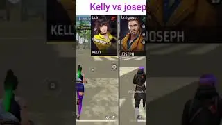 Joseph vs kelly speed test free fire #shorts #freefire