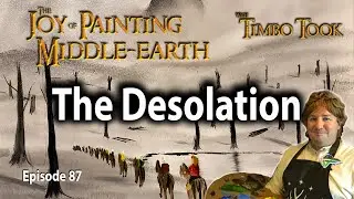 Painting the Desolation of Smaug | The Joy of Painting Middle-earth | LotR Oil Painting Tutorials