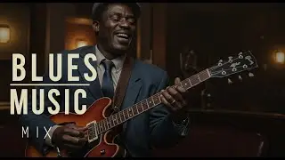 Soulful Blues Track 2025 | Expressive Guitar Solos & Melancholic Vibes