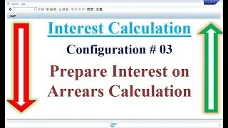 Interest Calculation Config 03 Prepare Interest on Arrears Calculation(OB82)