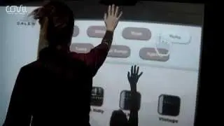 Covii Multi-Projection Interactive Panel w/ Gesture Interface - Porto C&aacute;lem Port Wine Tour
