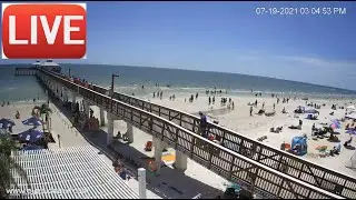 Florida Live Webcam at the Bokeelia Fishing Pier located in Bokeelia, Florida - THIS IS A TEST