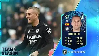 КАКАЯ КАРТОЧКА! 92 TOTS MOMENT ОБЗОР ИГРОКА DEULOFEU &mdash; FIFA 22 ULTIMATE TEAM