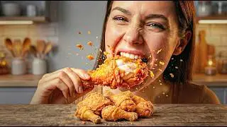 INSANE ASMR Chicken Drumstick Crunch 🍗💥 Loud Eating Sounds