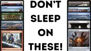 DON'T SLEEP ON BUDGET CARDS || 10 SUPER SLEPT-ON CARDS || MTG Budget Tier List