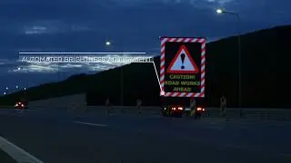 LED Screen Trailer - Mobile Variable Message Sign for safer traffic from 1TRAILER