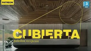 3ds Max para Arquitectos: C&oacute;mo Modelar un Techo de Listones de Madera  en Minutos⭐