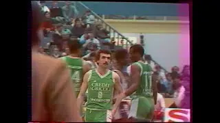 Limoges CSP - Stade Français : Finale Coupe Fédération 1985 avec Ed MURPHY