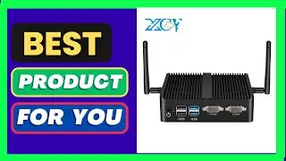XCY Fanless Mini PC Intel Celeron