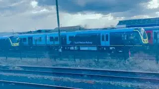New South Western Railway 701020+701002 At Worksop Down Yard