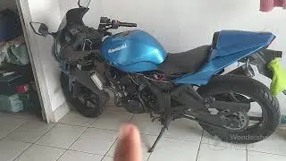 KAWASAKI NINJA 250R COM BIELA DE TITAN 150😱 SERÁ QUE DA CERTO