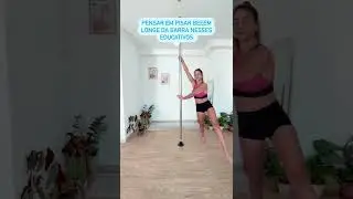 Aula de bases e educativos de giros no Pole Todo Dia! #shorts