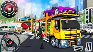 Cargo Car Transporter Truck Driving - Grand Transport Multistory Vehicle - Android GamePlay