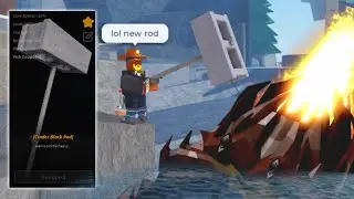 New LEVEL 1500 ROD & NEW ASHCLAW In FISCH Roblox...
