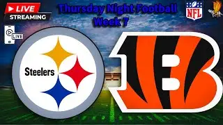 Pittsburgh Steelers vs Cincinnati Bengals: NFL VERTICAL TNF LIVE Week 7 Watch Party