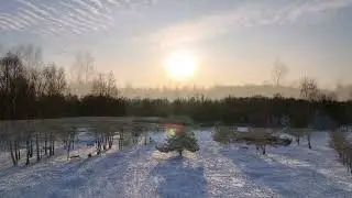 -9&deg;C  &  DJI Mavic  &  G&oacute;rka Olechowska - Ł&oacute;dź Olech&oacute;w, widok z lotu ptaka (dron)