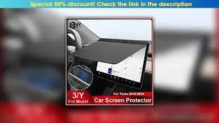 Best For Tesla MODEL Y/3 2021-2024 Car Navigation Screen Dust Cover Central Control Screen Protecti