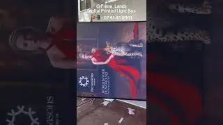 Digital Printed Light Box for Prime Residences | Event Branding by LED Link 🌟 #lightbox