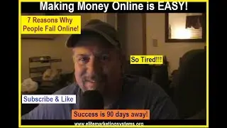 7 reasons why people fail online