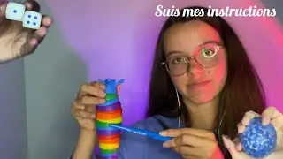 ASMR - suis mes instructions pour dormir
