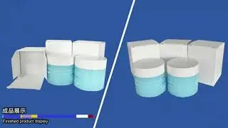 face cream jars boxes cartoner equipment horizontal type cartoning machine